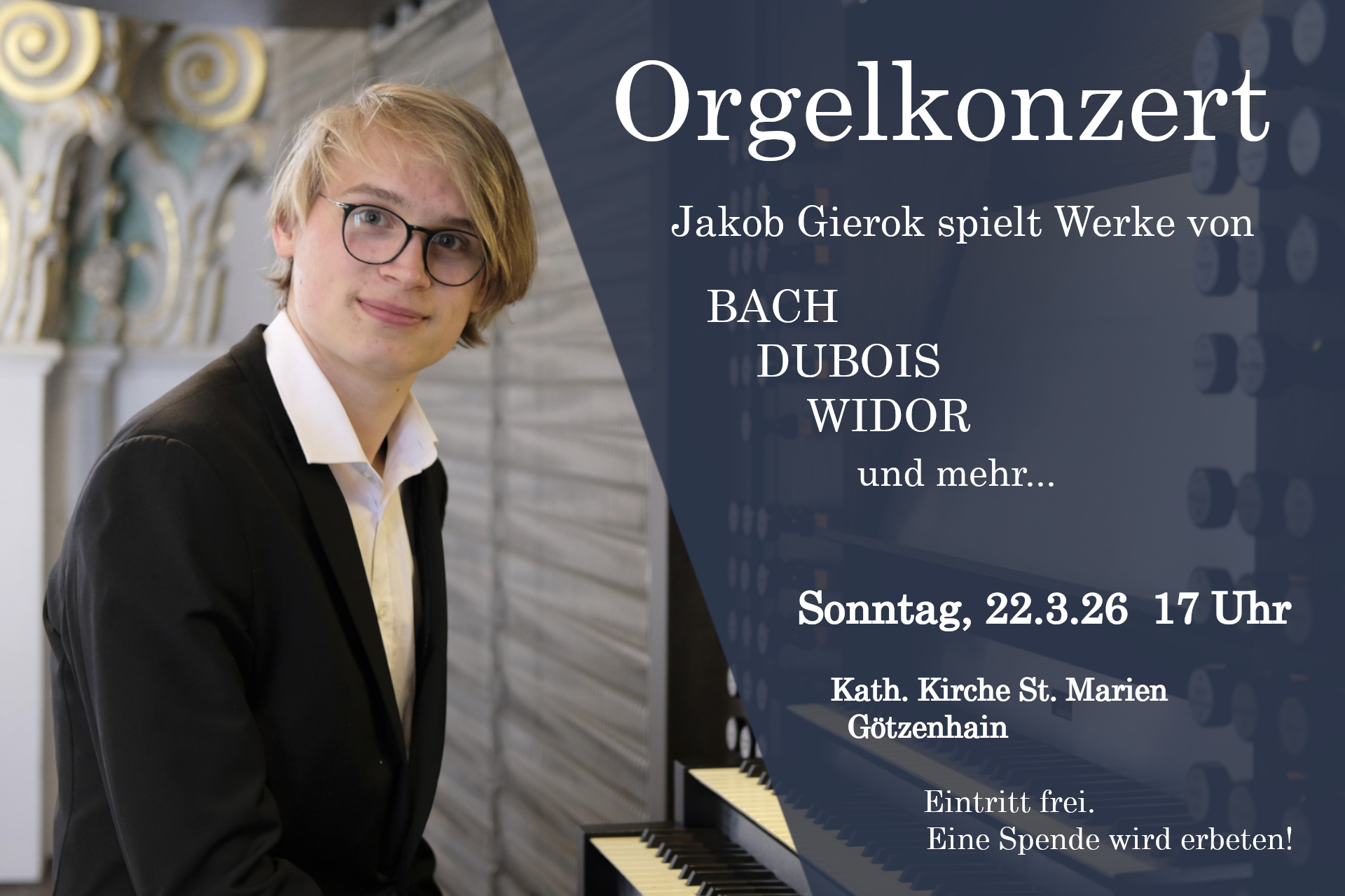 Orgelkonzert (c) Josef Gierok