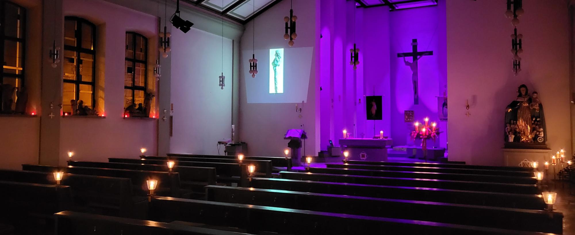 Rorate-Gottesdienst (c) Pfarrei St. Marien Götzenhain