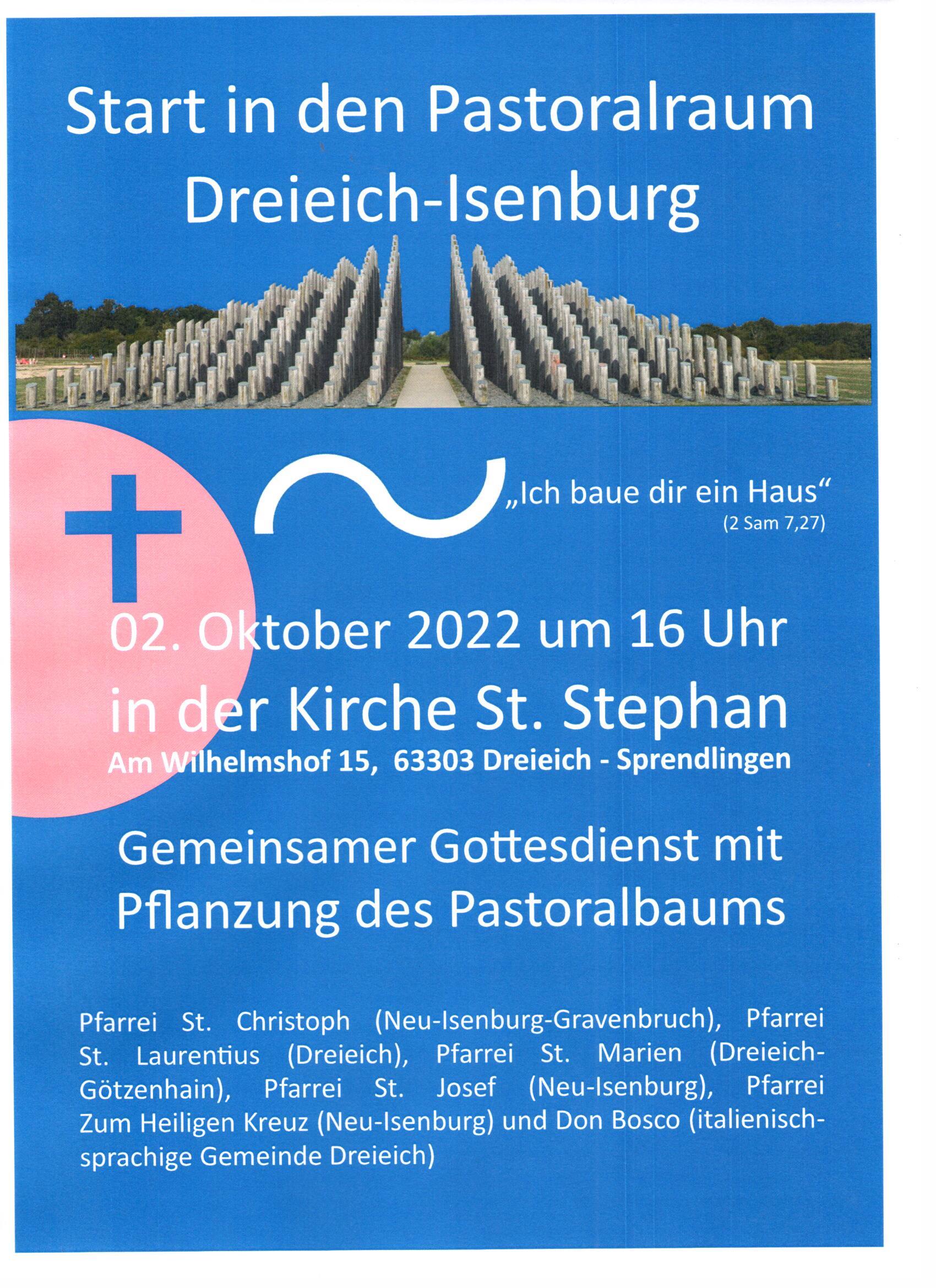 Start Pastoralraum (c) Pastoralraum Dreieich-Isenburg