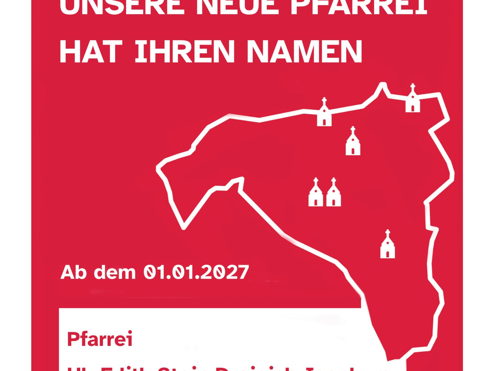 Unsere neue Pfarrei hat einen Namen