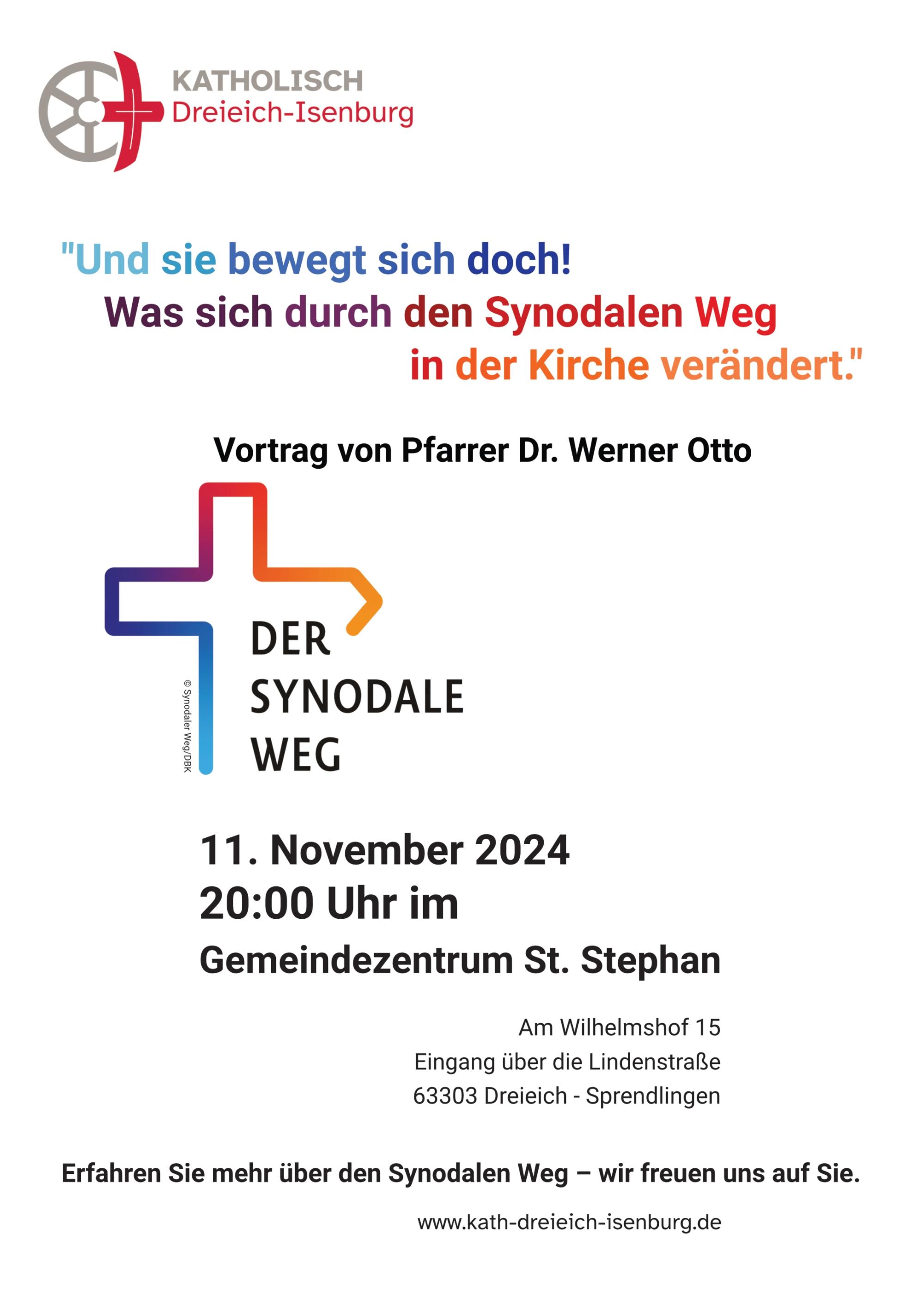 Vortrag Synodaler Weg (c) Dietmar Thiel