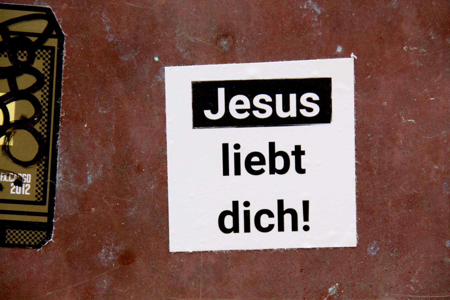 Jesus liebt dich (c) Bild: Peter Weidemann in Pfarrbriefservice.de