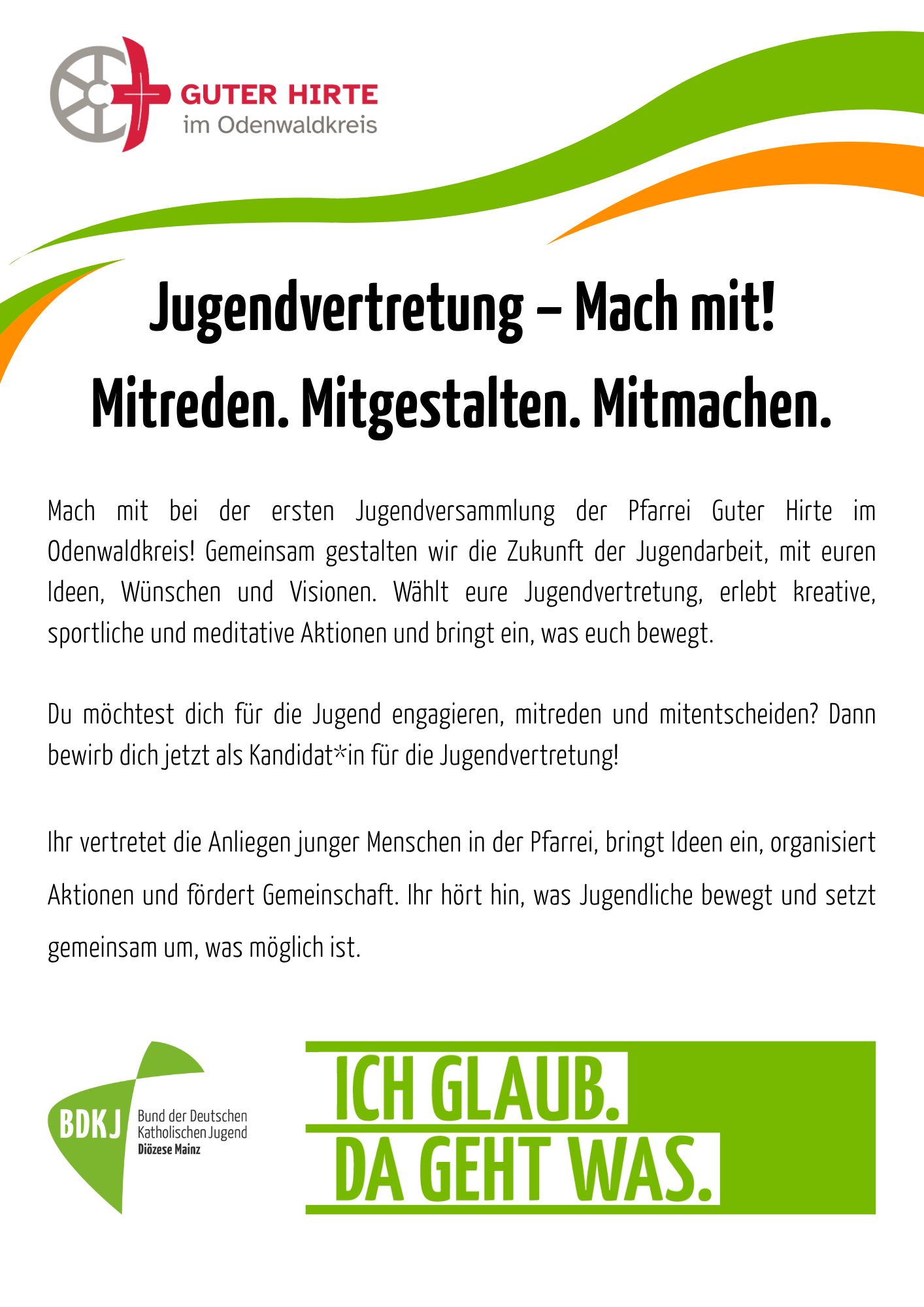 Info Jugendversammlung (2) (c) KJB/Pastoralraum Odenwaldkreis