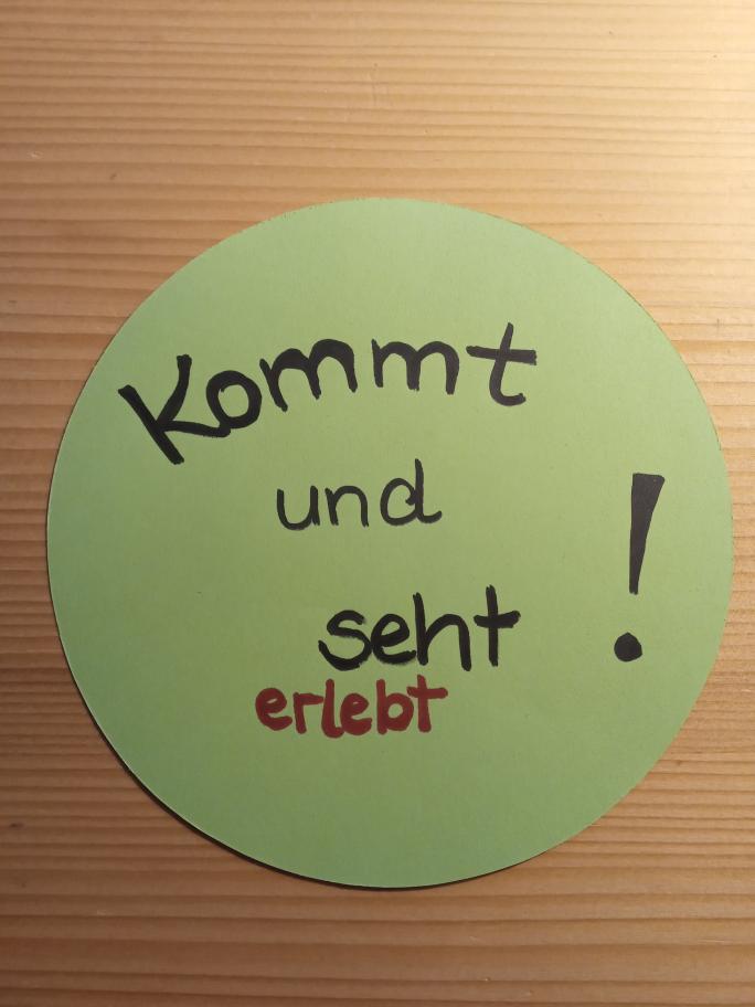 Kommt und seht!