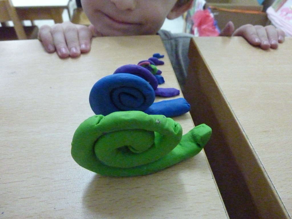 Plasticine (c) noah's plasticine snails by ella novak is licensed under CC BY 2.0