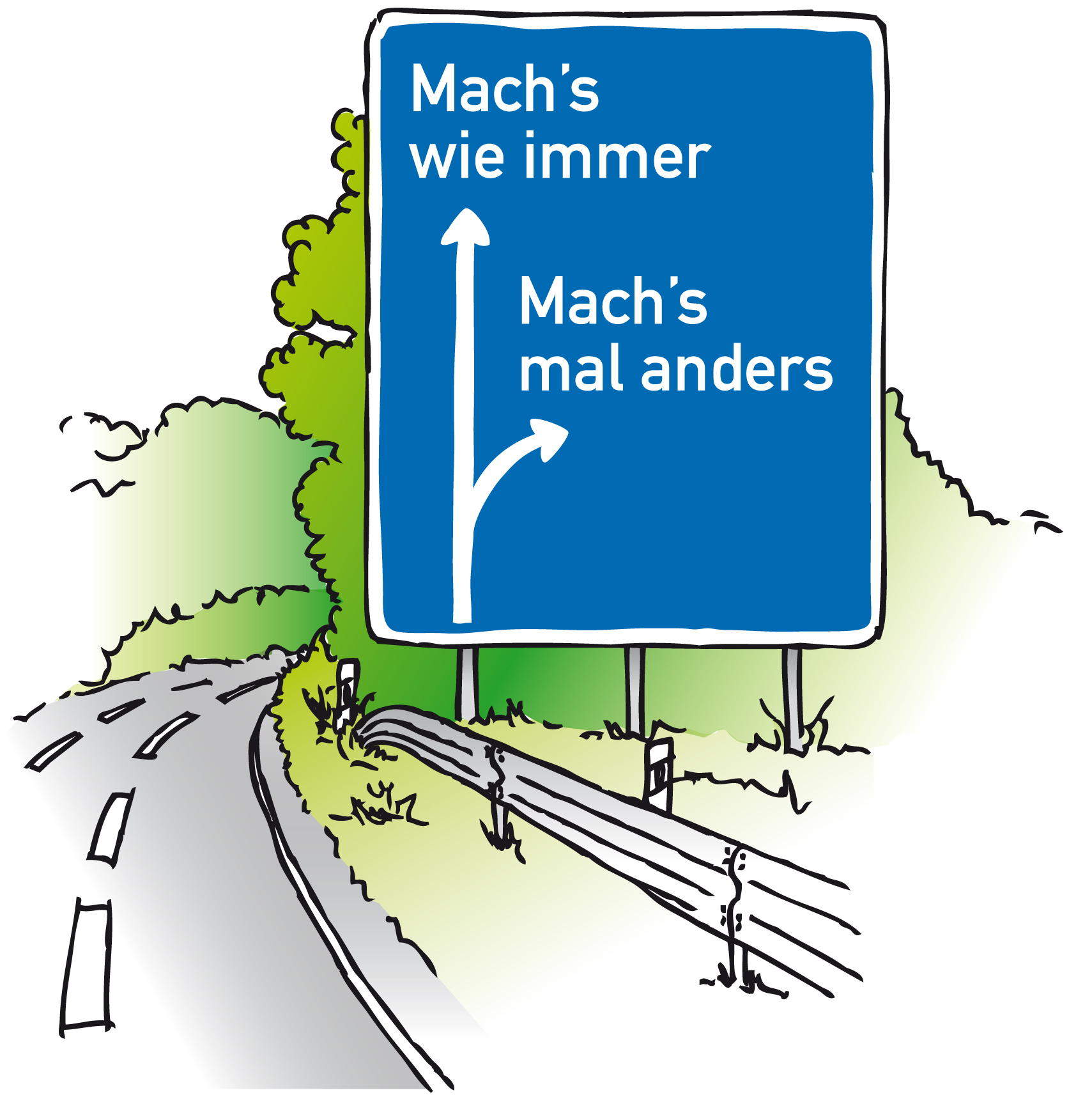 Mach's mal anders (c) Sarah Frank, Factum/ADP In: Pfarrbriefservice.de