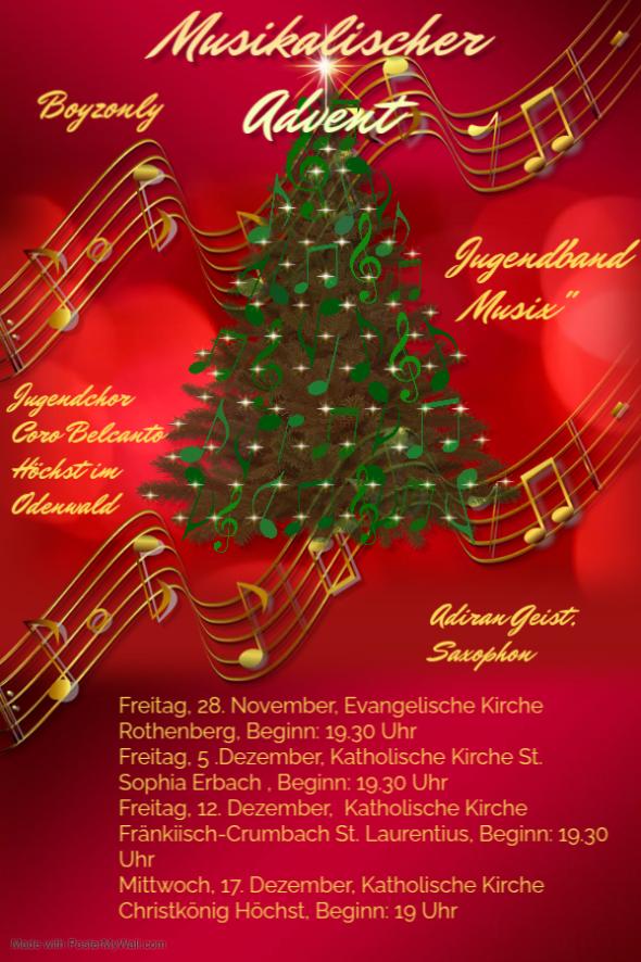 Musikalischer Advent (c) Jugendchor Coro Belcanto
