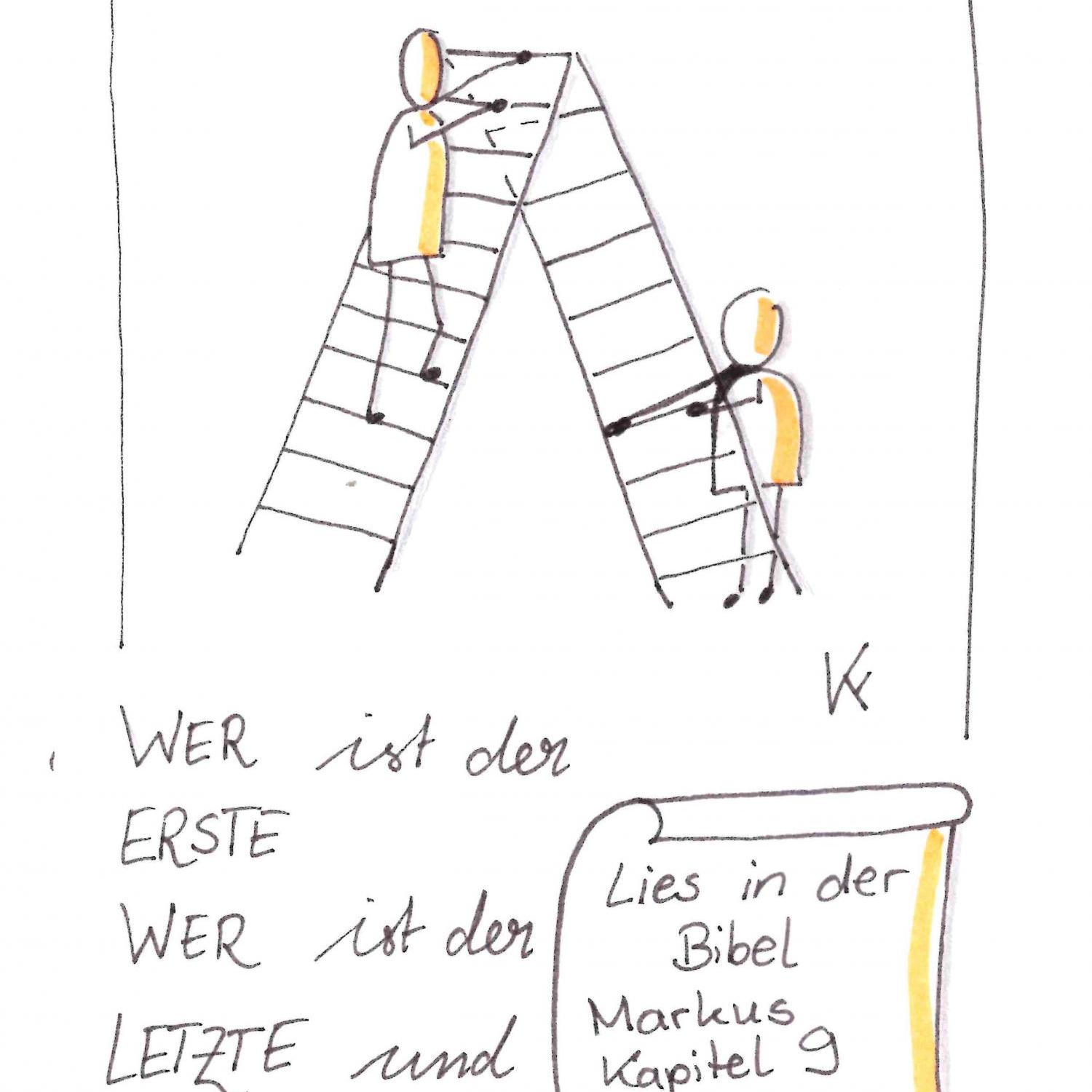 Erster? Letzter? Diener?