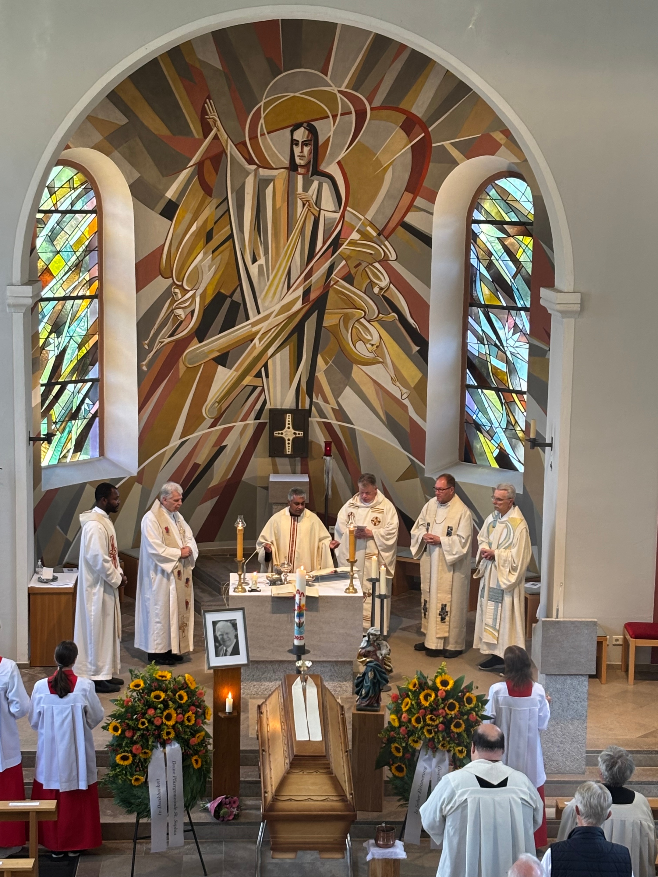 Blick in den Chorraum der Kirche St. Sophia