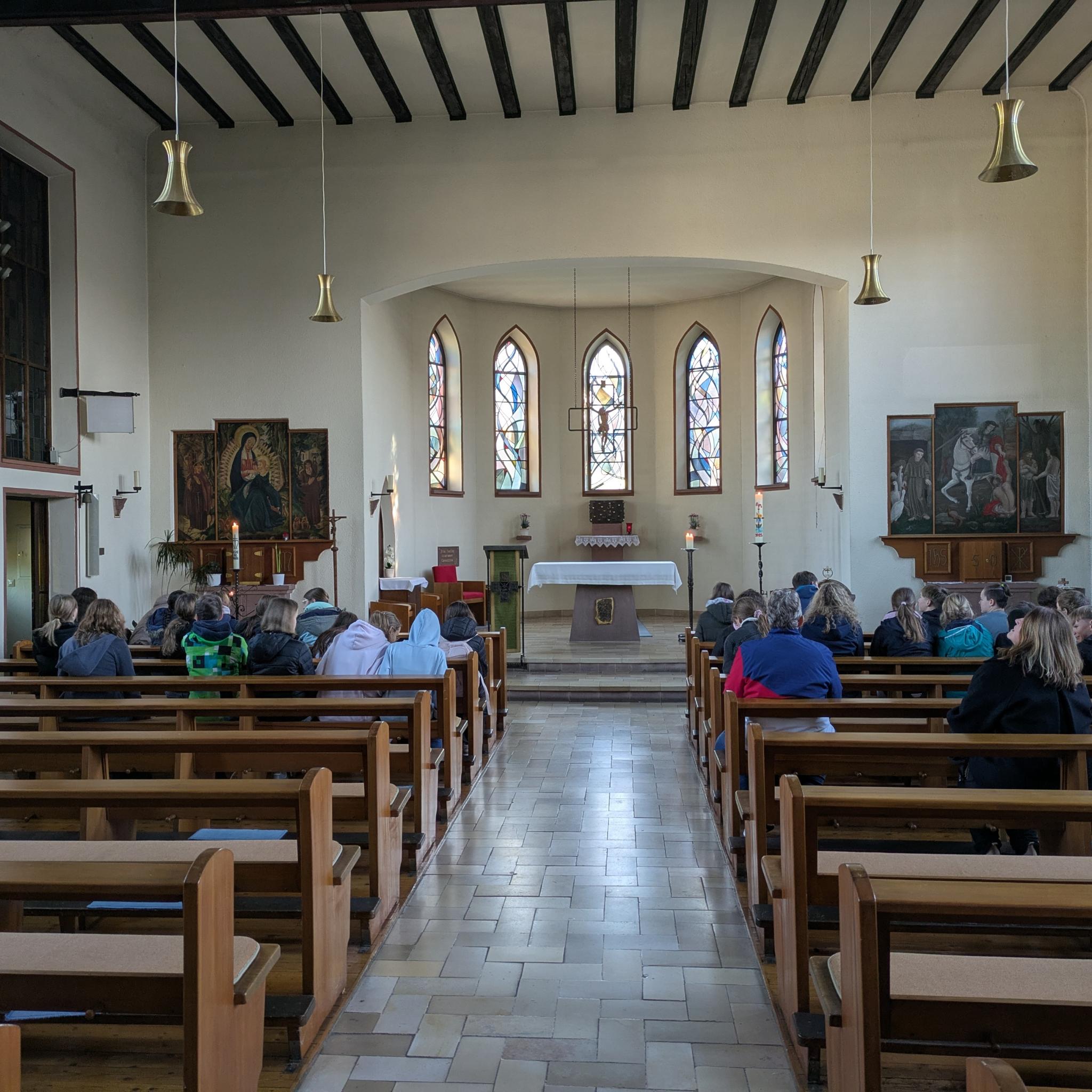 In der Beerfelder kath. Kirche