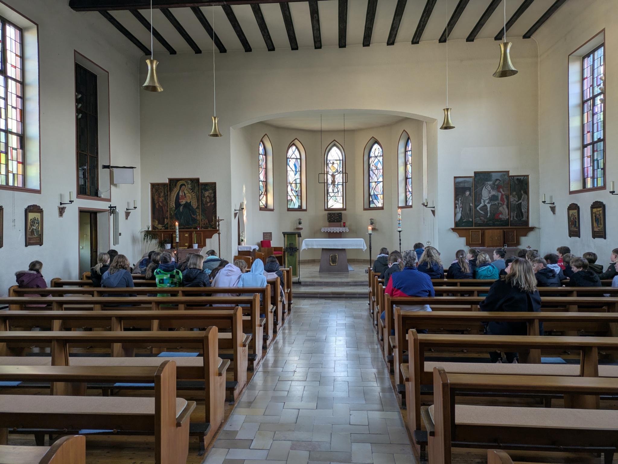 In der Beerfelder kath. Kirche