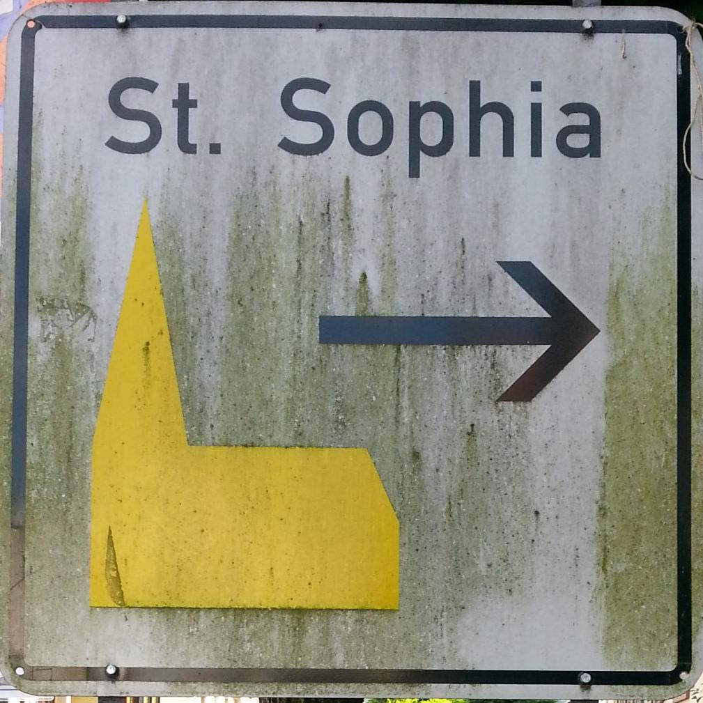 St Sophia Schild
