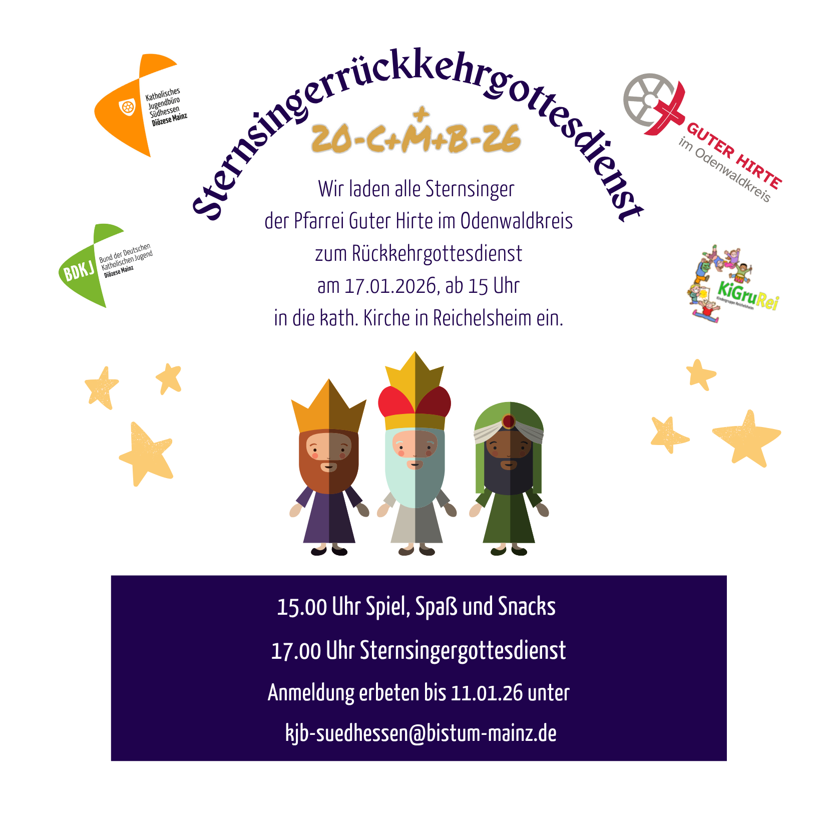 Sternsingerrückkehrgottesdienst (c) KJB Südhessen
