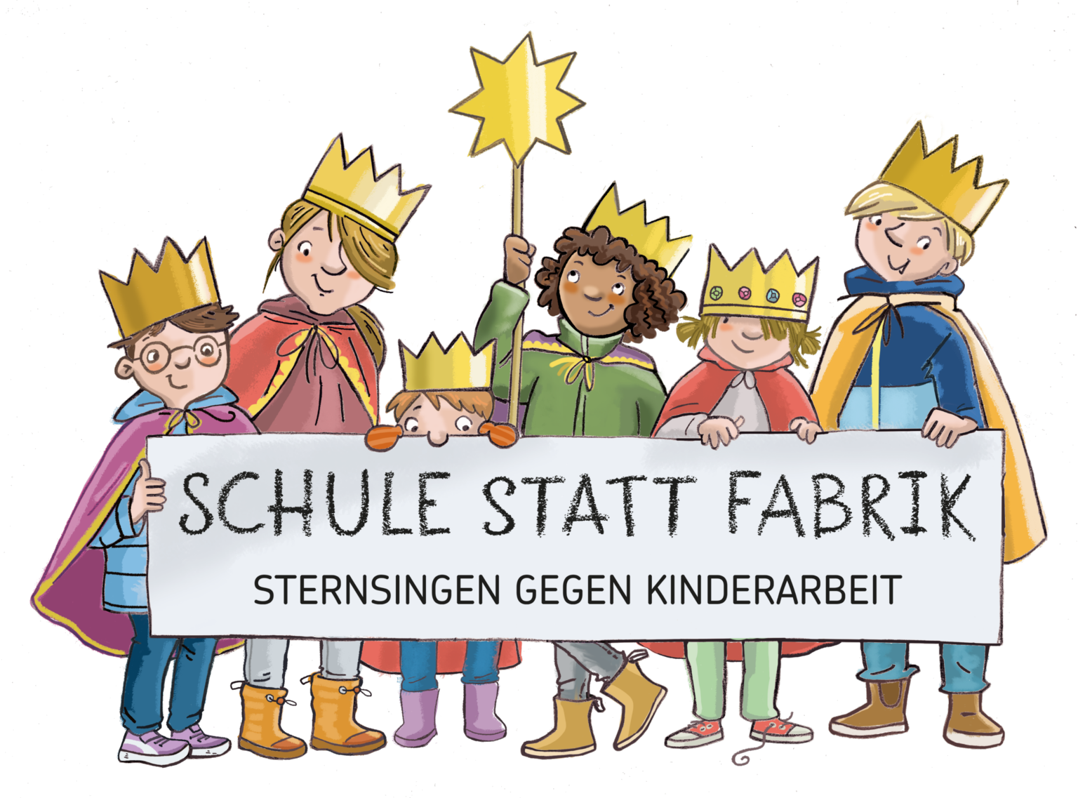 Sternsinger-Banner 2026 (c) Sternsinger Kindermissionswerk