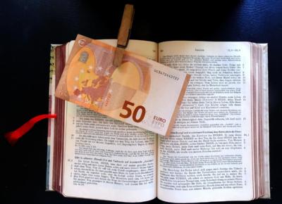 Bibel Entscheidungen Geld Glaube Gott Reichtum Verbindlichkeit