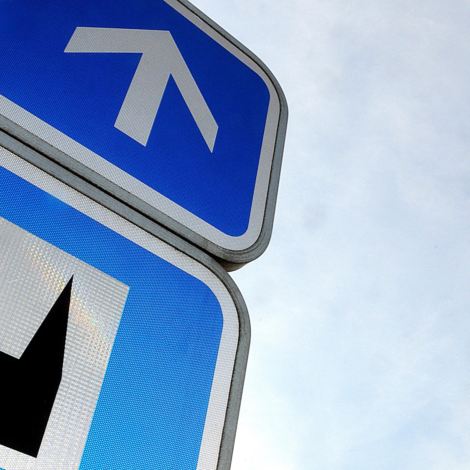 Abfahrt zur Auffahrt