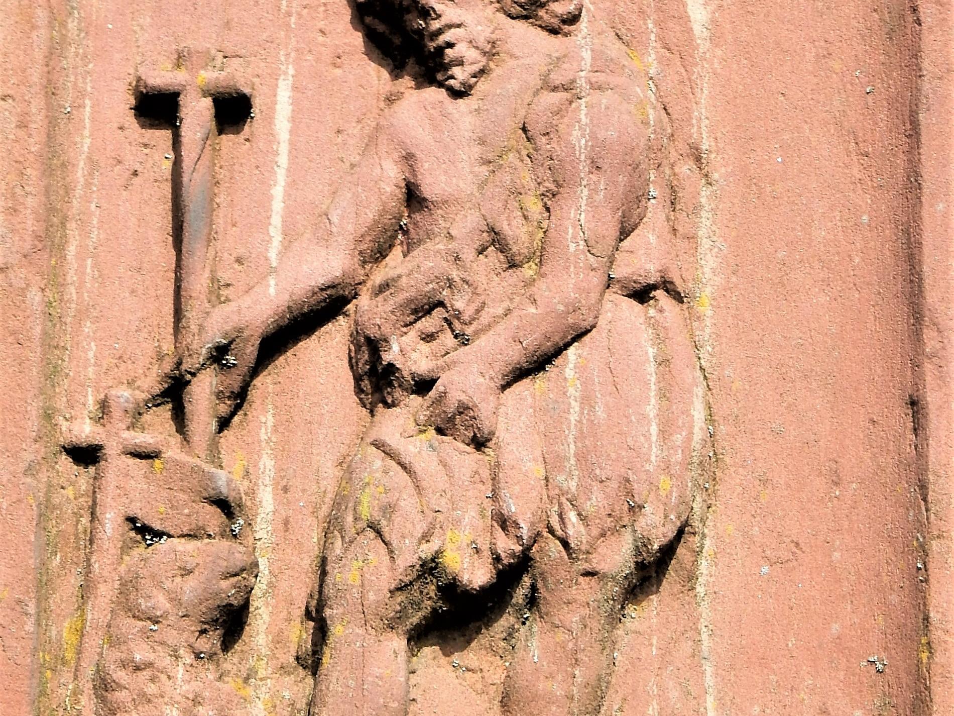 Johannes der Täufer - Bildstock in Obernburg