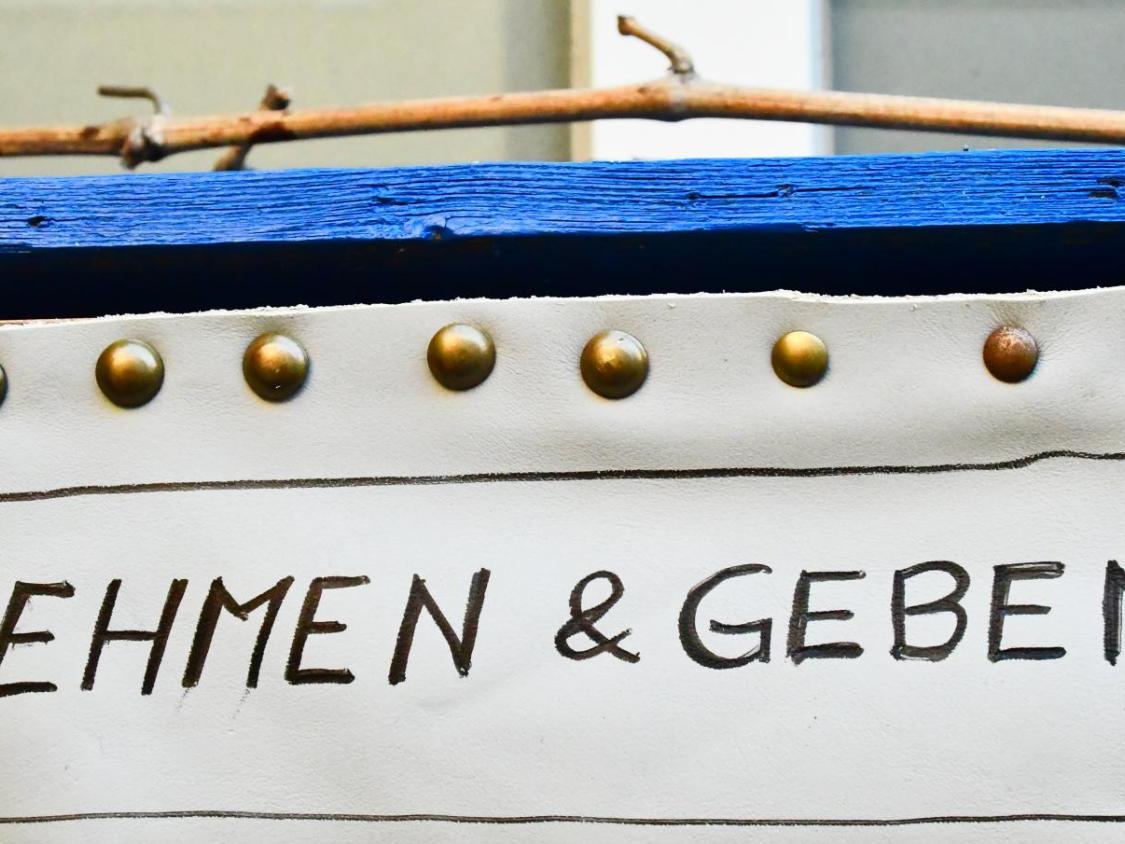 Nehmen und Geben