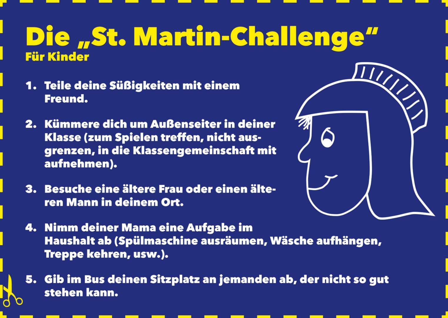 St-Martin Challenge (c) Layout: Christian Schmitt / Text: Ronja Goj by Pfarrbriefservice.de