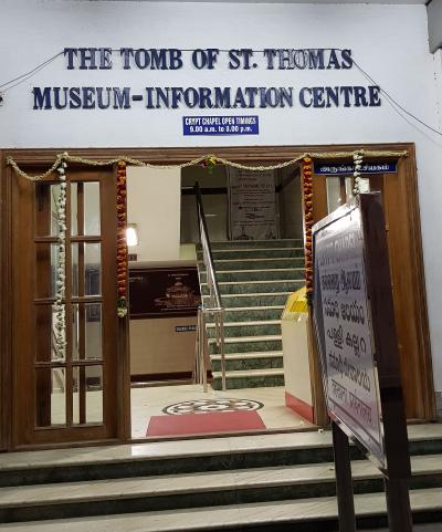 Grab des Hl. Thomas in Chennai (Indien)