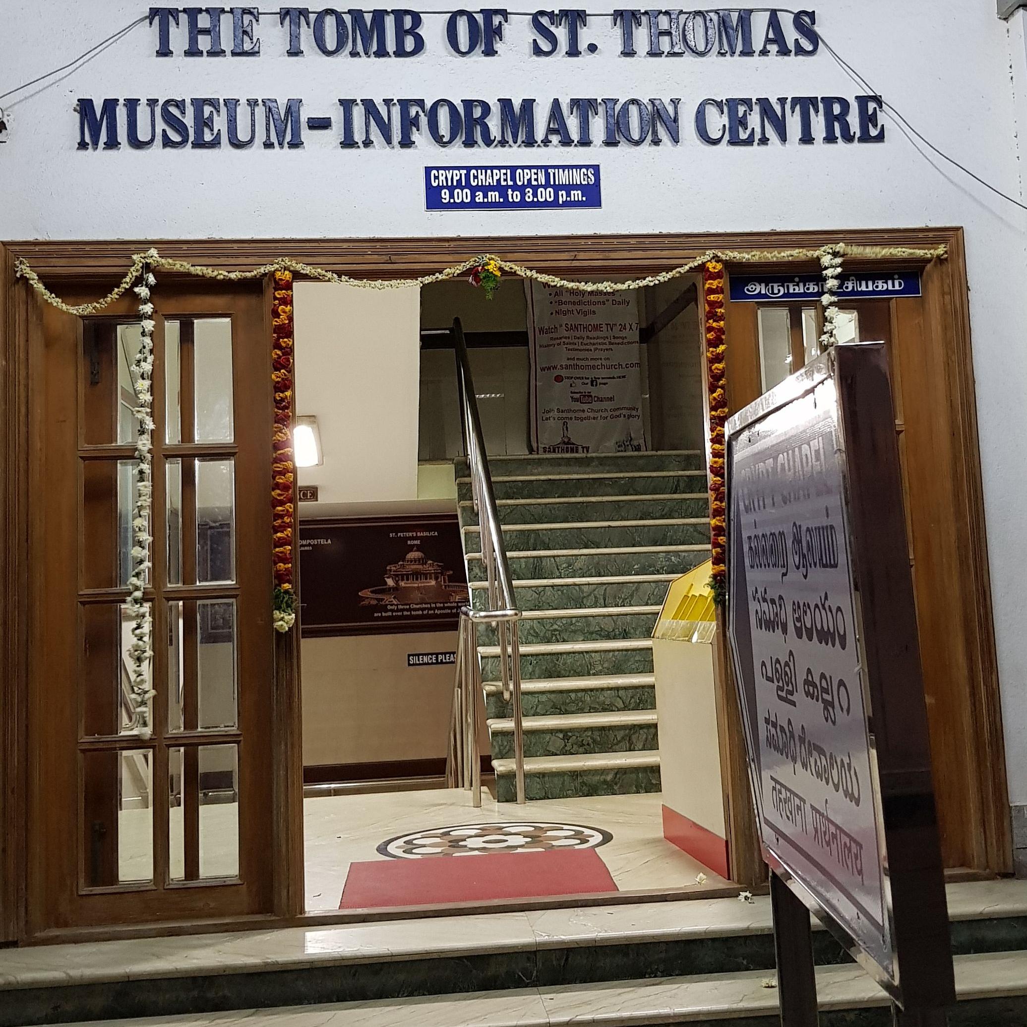 Grab des Hl. Thomas in Chennai (Indien)