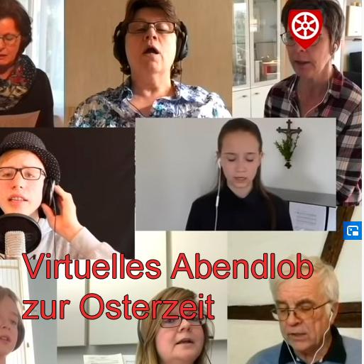 Virtuelles Abendlob zum Osterfest<br>im Bistum Mainz
