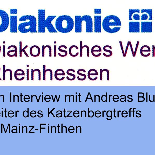 Diakonie Katzenbergtreff Interview
