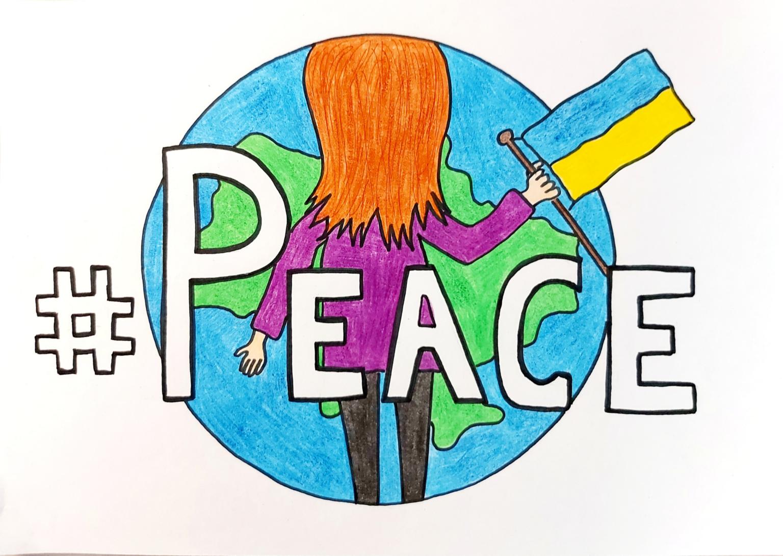 #Peace (c) Bild: Caroline Jakobi - In: Pfarrbriefservice.de