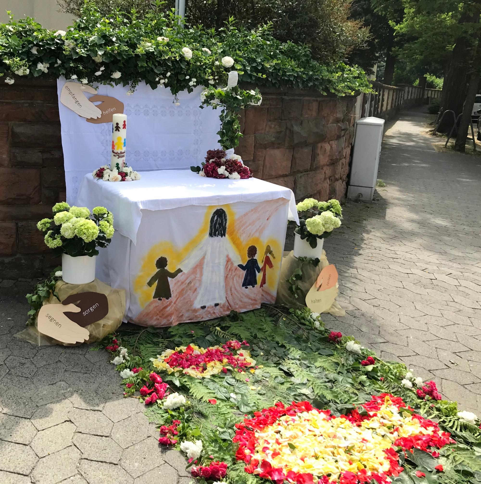 Altar Fronleichnam 2019