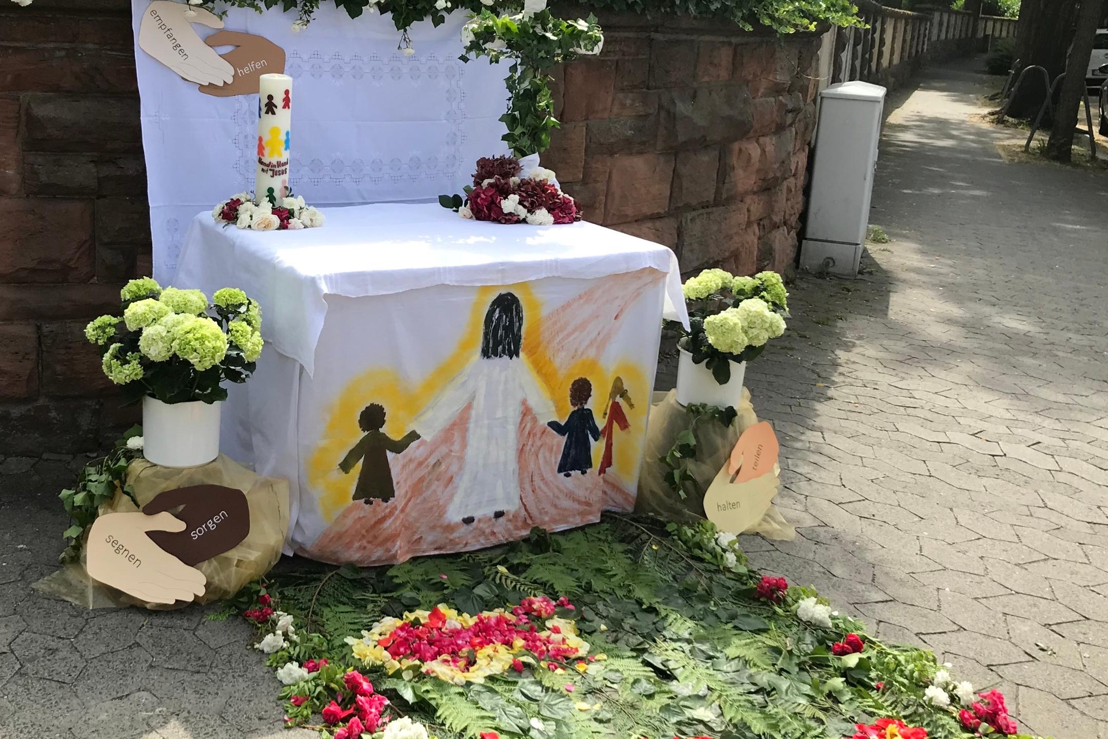 Altar Fronleichnam 2019