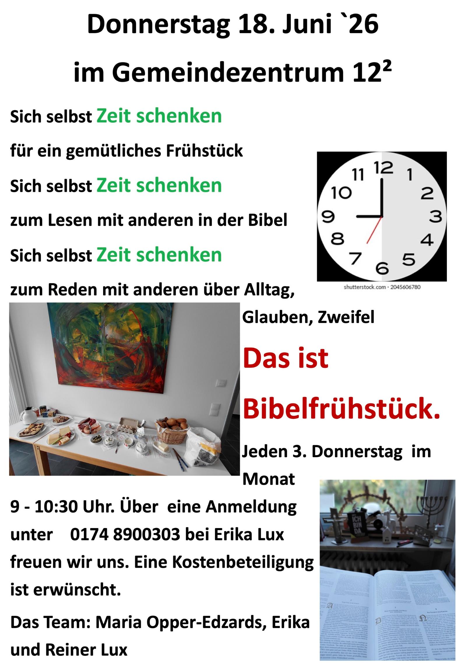 Bibelfrühstück (c) Ev. Gemeinde