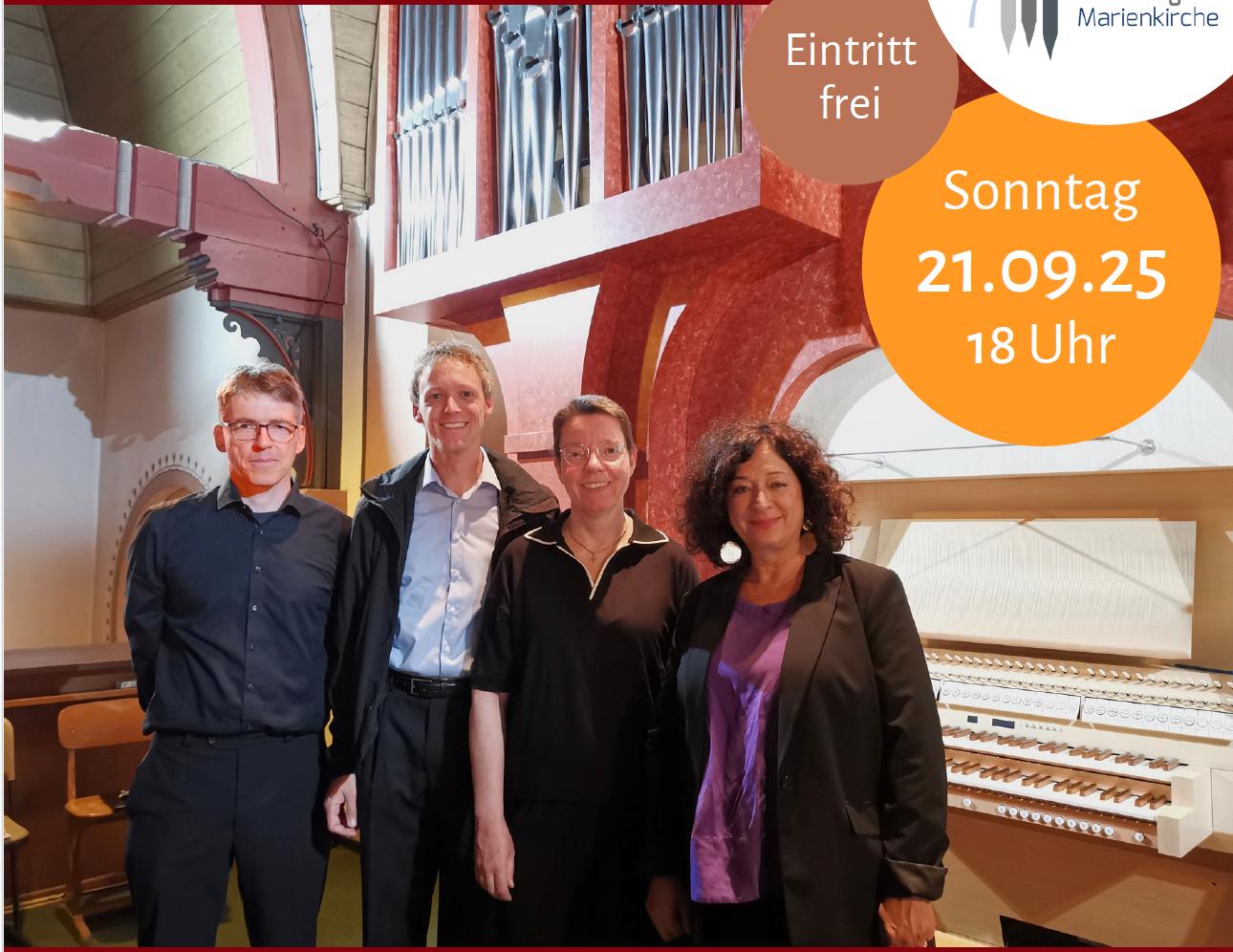 Die 4 Organistinnen