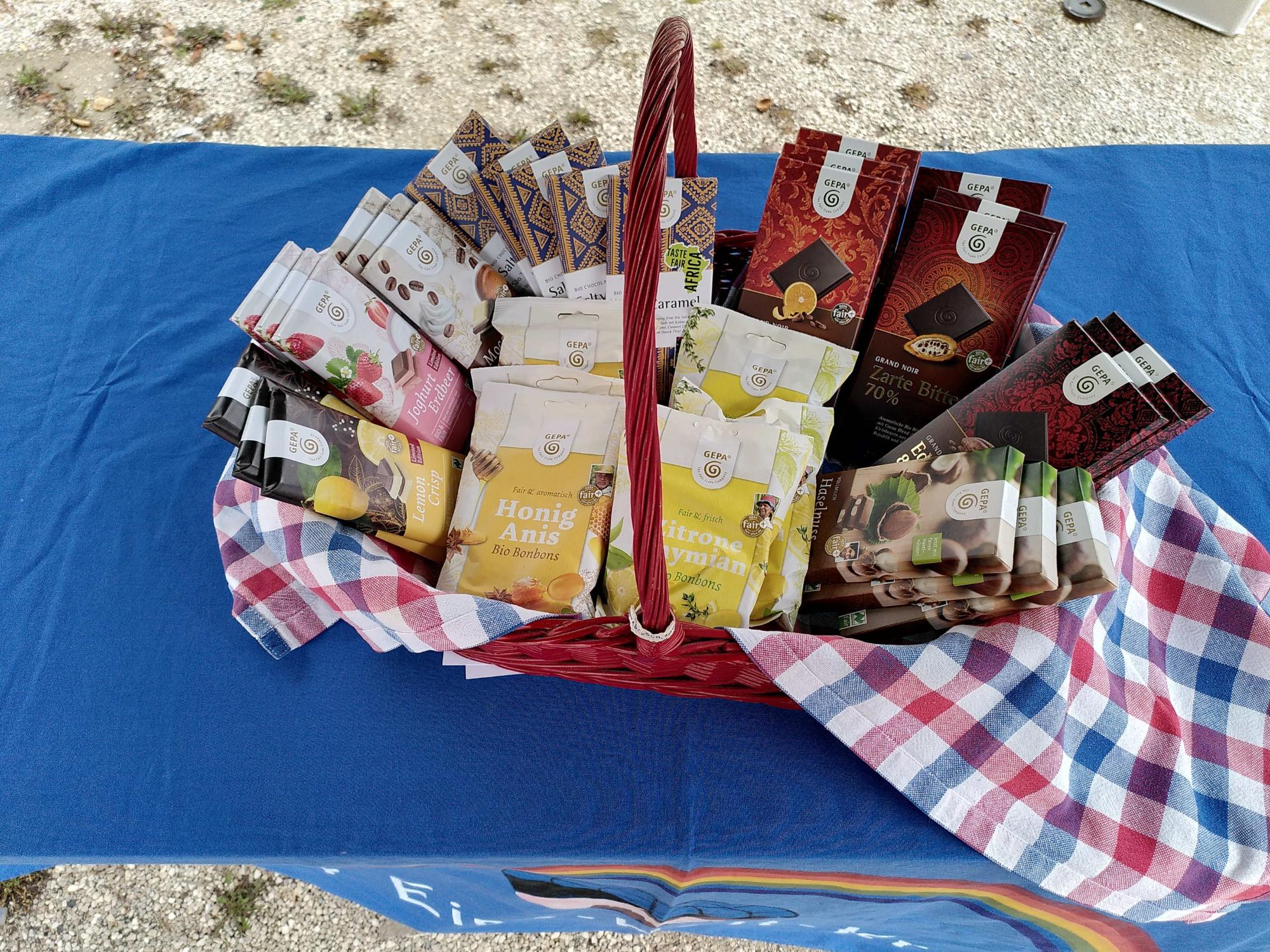 Schokoladenkorb