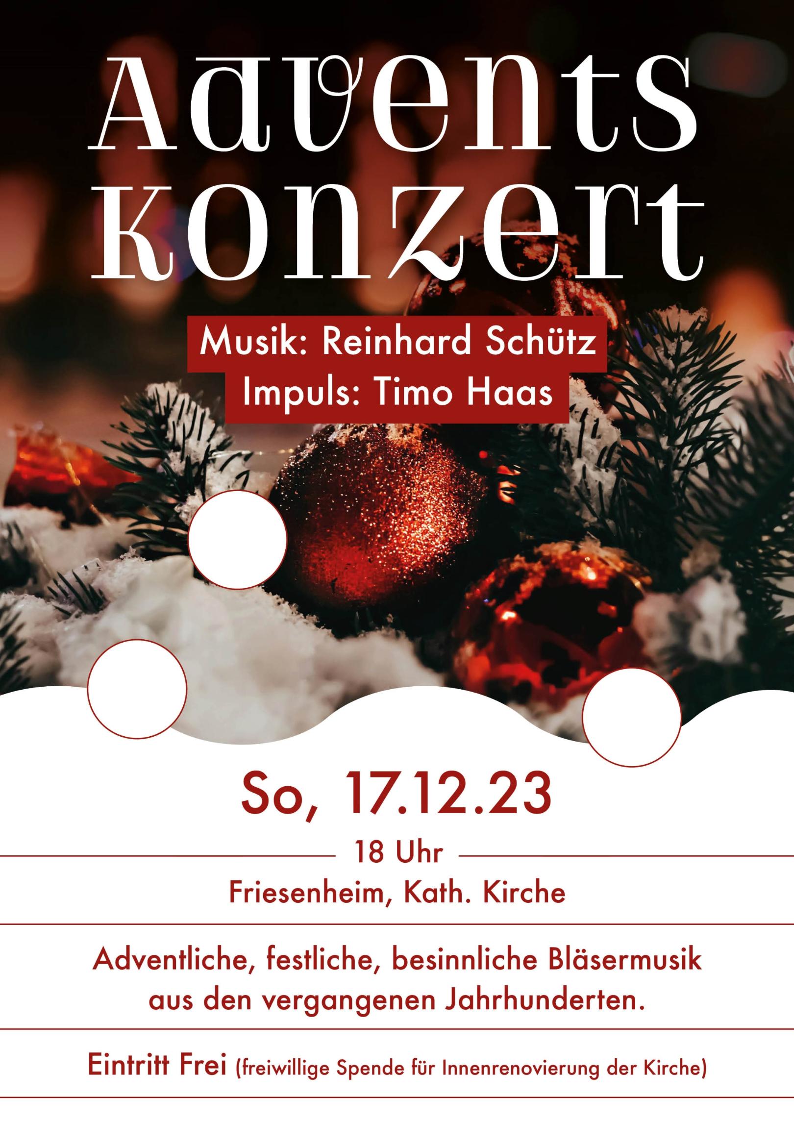Advents Konzert (c) Reinhard Schütz