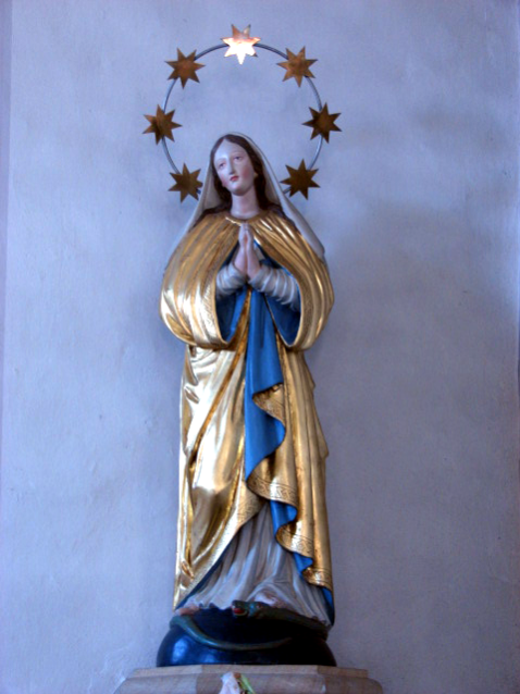 Marienfigur Friesenheim (c) Pfarrei St. Maria Magdalena Rheinhessen