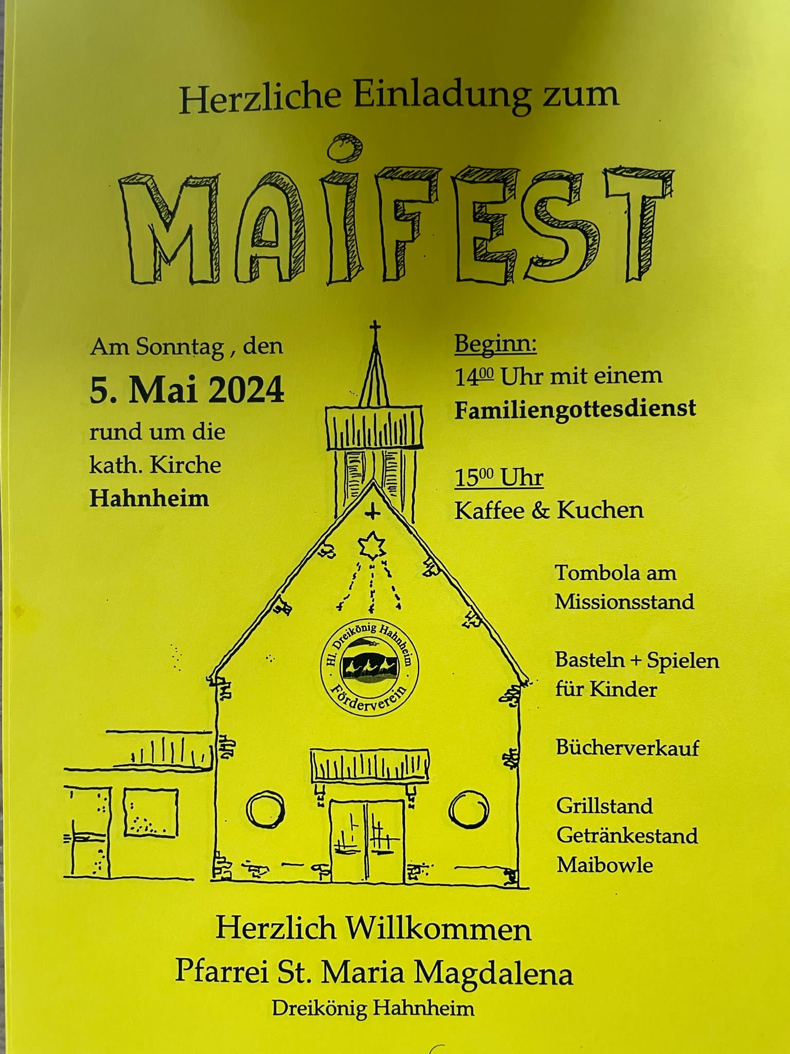 Maifest Hahnheim (c) Pfarrei St. Maria Magdalena