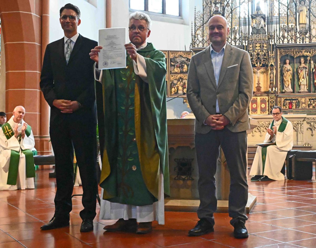 Fabian Stein, Pfr. Alexander Vogl, Markus Geißner