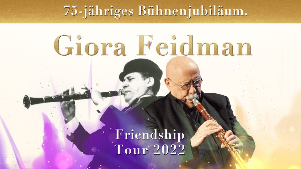 Giora Feidman & Rastrelli Cello Quartett - Friendship Tour 2022 (c) Giora Feidman & Rastrelli Cello Quartett - Friendship Tour 2022