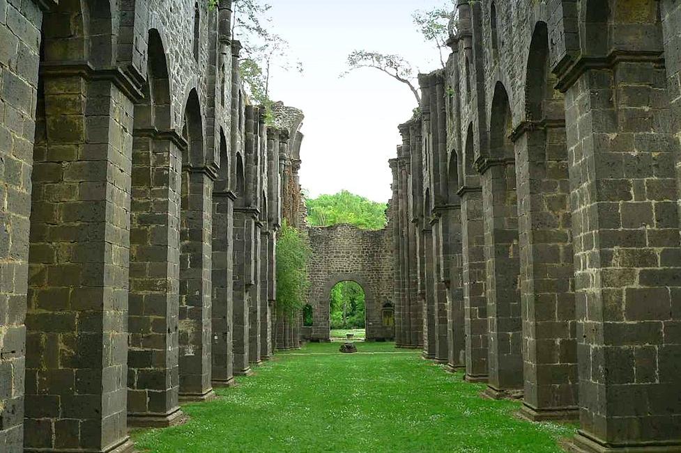 Die Ruine der Abtei Kloster Arnsburg. Eine Exkursion führt am 11. Juni dorthin.