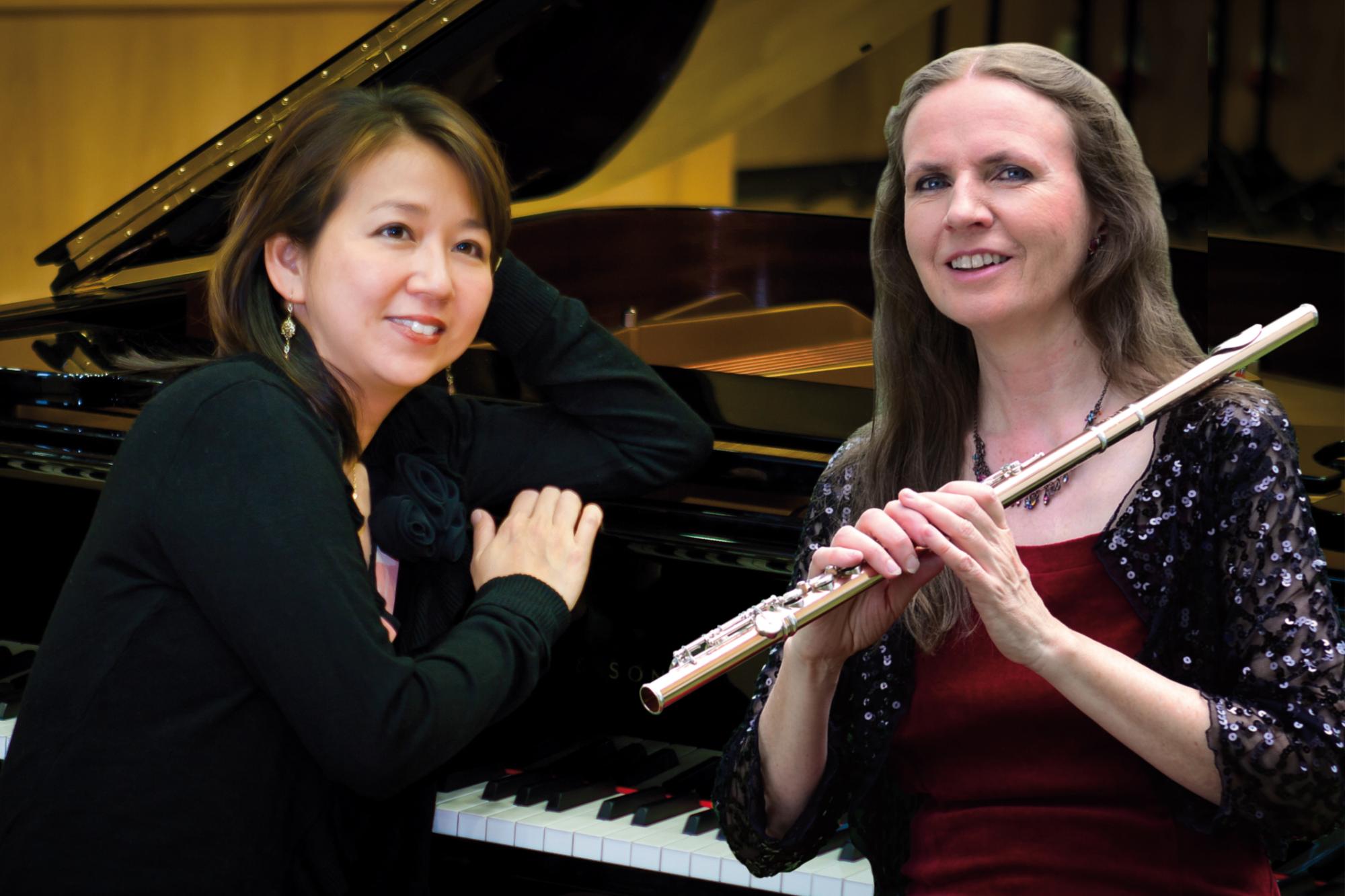 Preisgekrönte Musikerinnen: Sabine Dreier und Karen Tanaka sind am 15. Mai zu Gast in der Kulturkirche