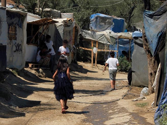 Orte der Ausgrenzung: Lager Moria auf der Insel Lesbos