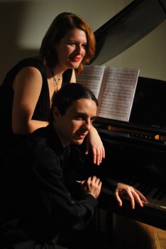 Klavier-Duo Corina Răducanu und Eugen Dumitrescu