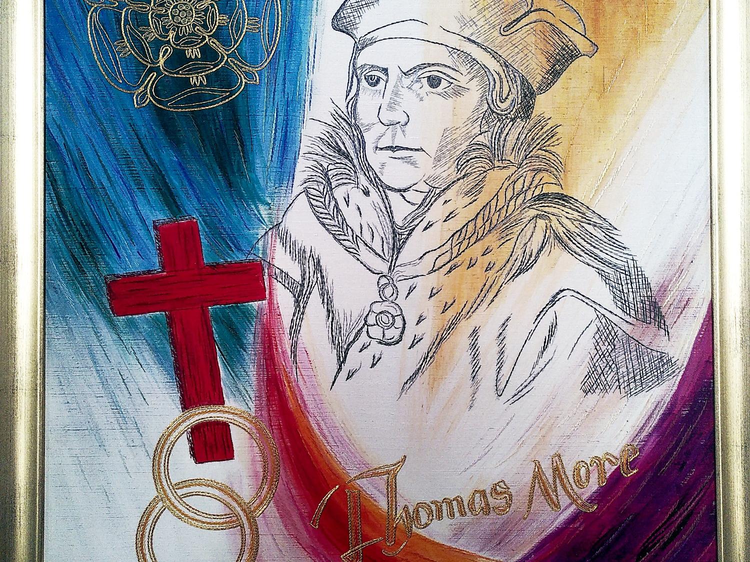 Ikone des Thomas Morus, 2015 (Claus Kilian, 1928-2022)