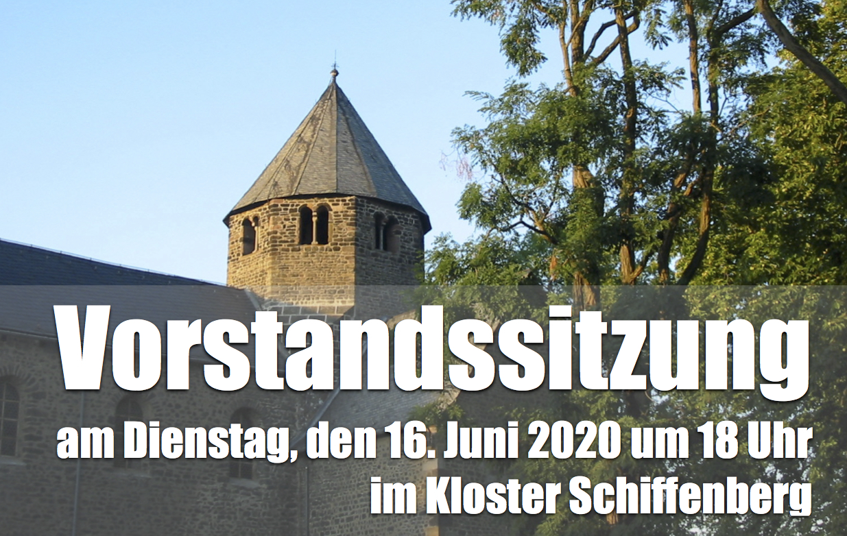 Vorstandssitzung am 16. Juni Kloster Schiffenberg (c) Förderverein St. Thomas Morus e.V.