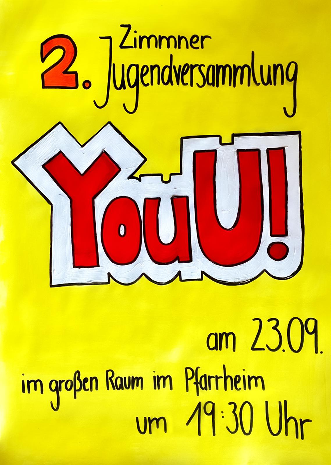 Jugendversammlung 2020 - Plakat (c) Jugendversammlung 2020 Groß-Zimmern