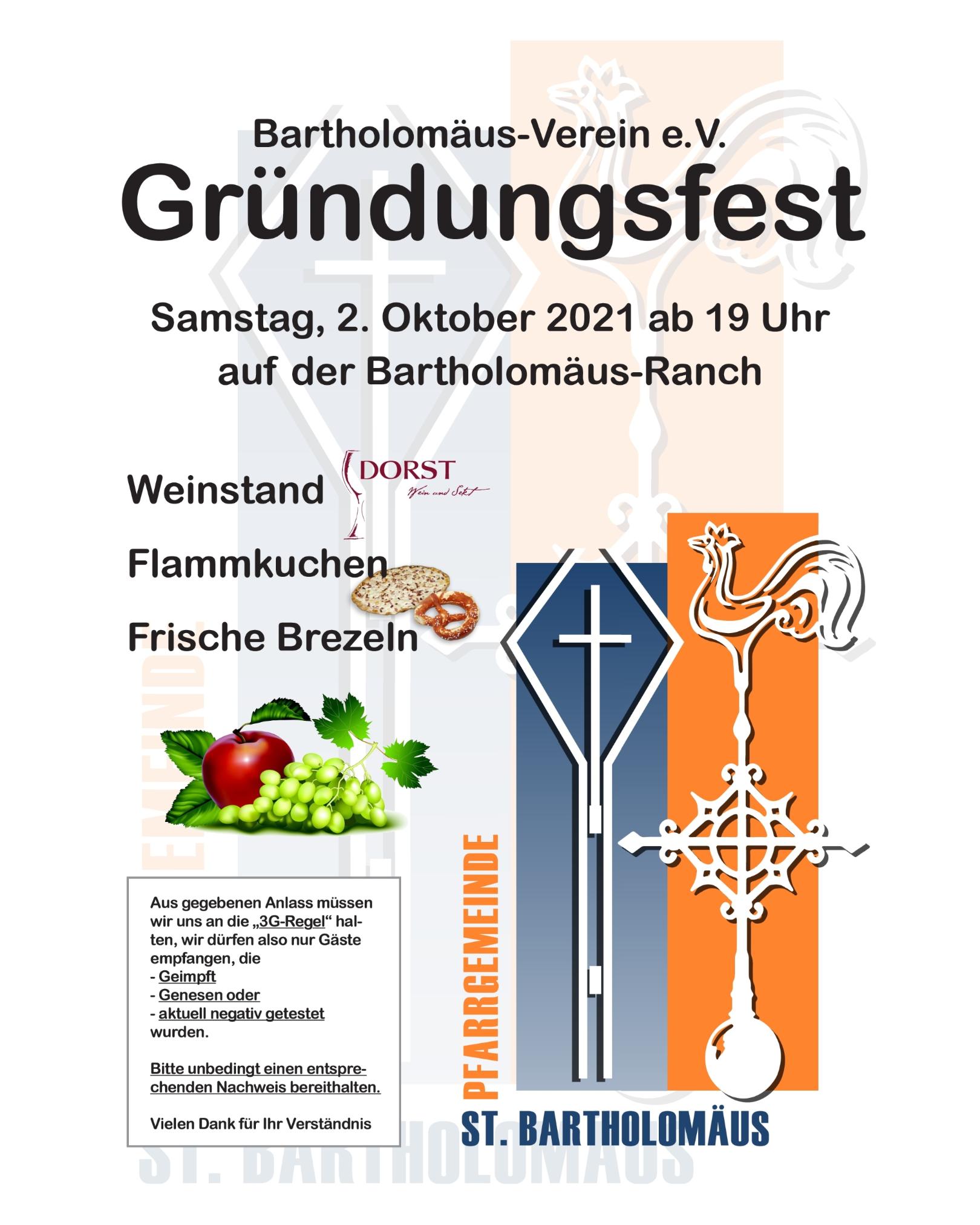 Gemeindefest_Plakat (c) Pfarrei St. Bartholomäus Groß-Zimmern