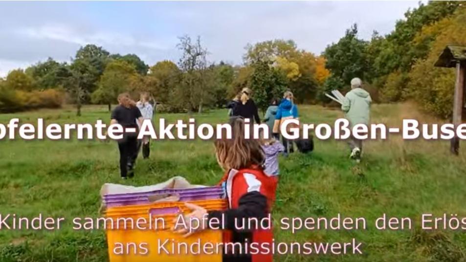 Apfelernte-Aktion in St. Marien