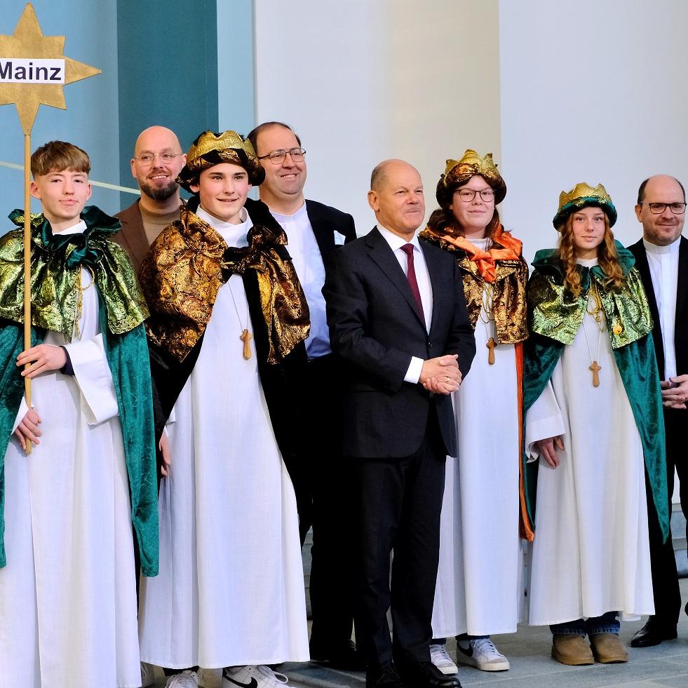 Sternsinger aus St. Marien in Berlin