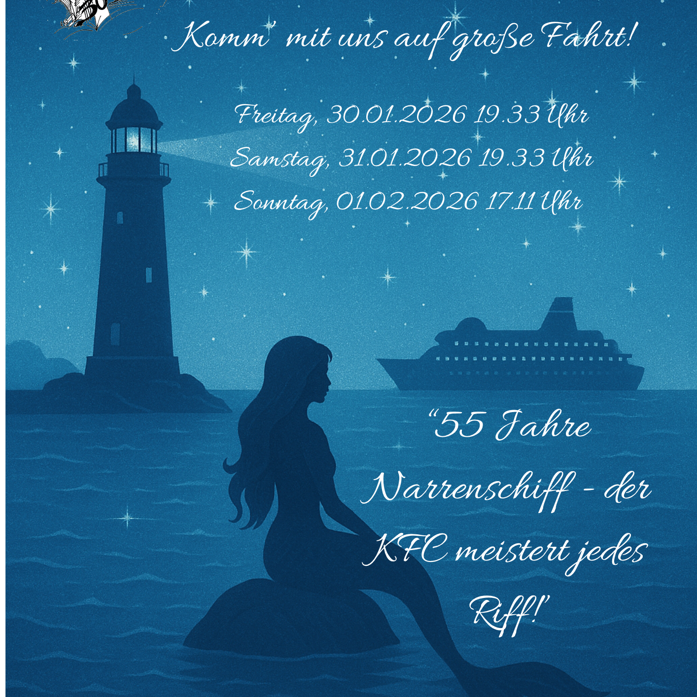 KFC Kampagne 2026 - Das Narrenschiff auf hoher See