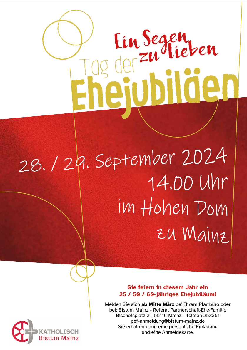 Tag der Ehejubiläen